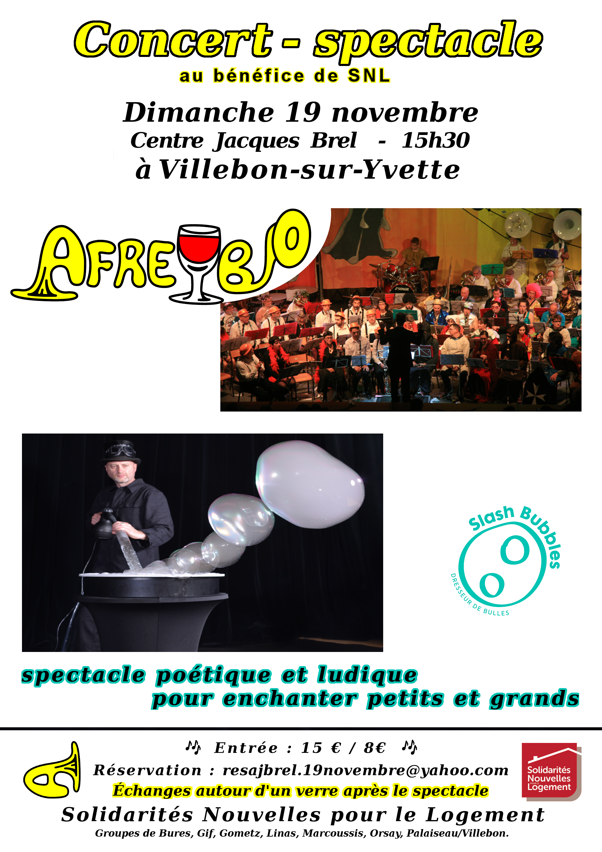 Concert au profit de l'association SNL